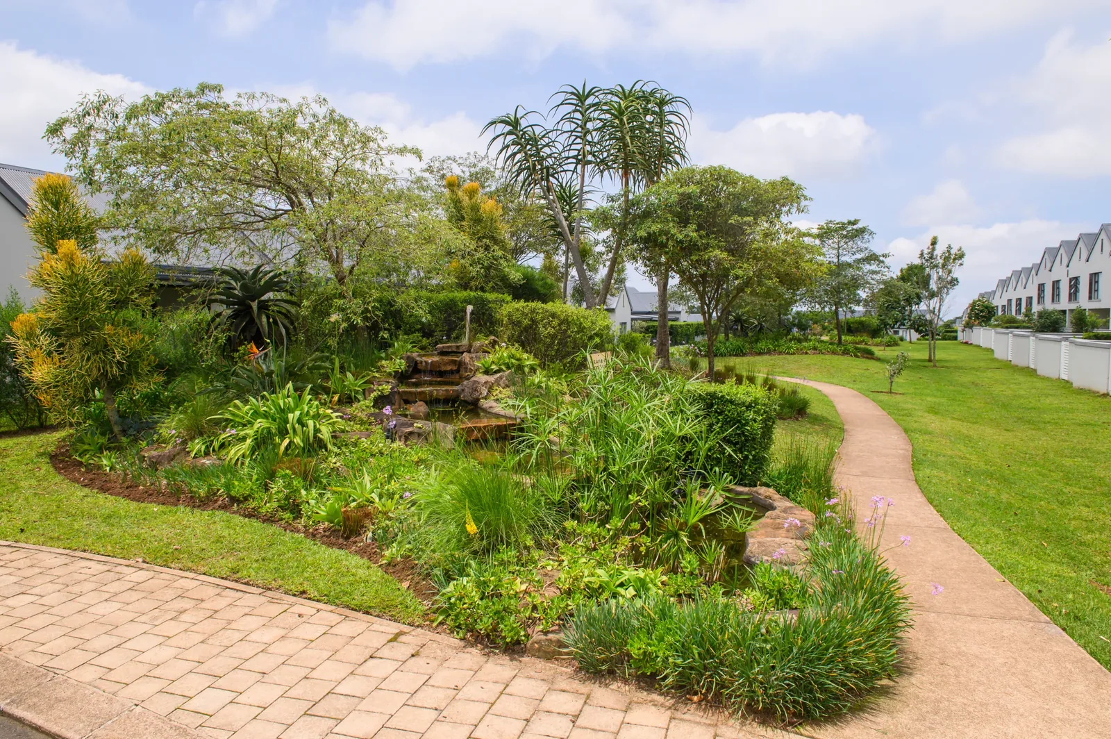 Winding trails through the estate